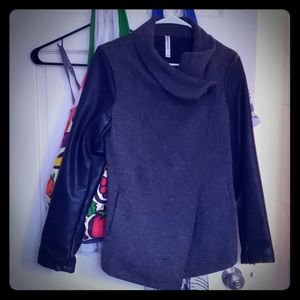Rare edition Fabletics Minilo Mixed Media Jacket